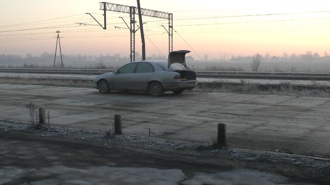 8 kilo trotylu w bagażniku