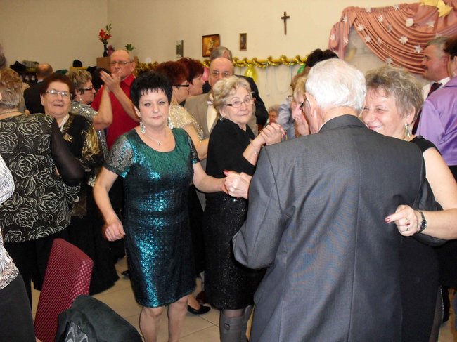 Seniorzy dwa dni witali Nowy Rok