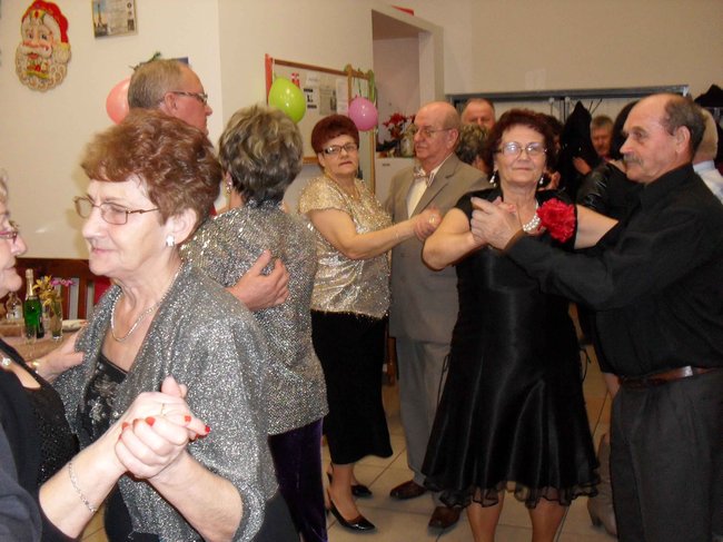 Seniorzy dwa dni witali Nowy Rok