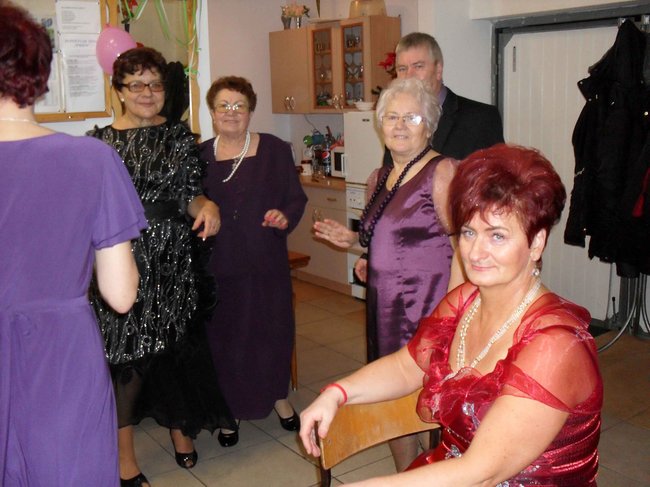 Seniorzy dwa dni witali Nowy Rok