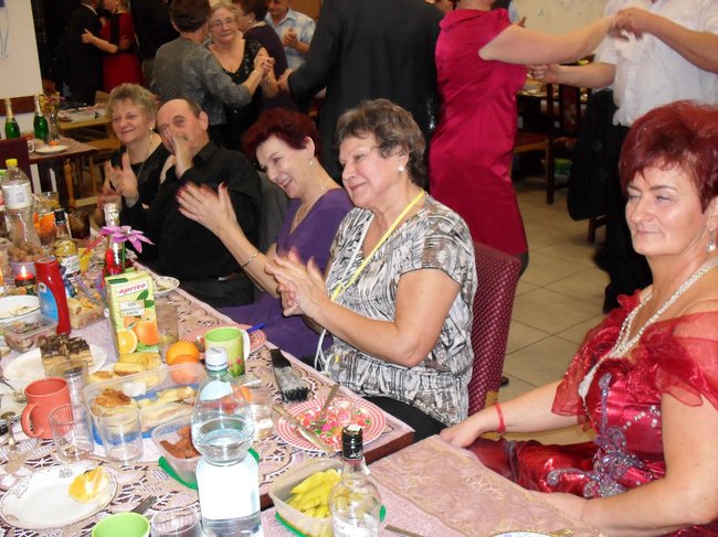 Seniorzy dwa dni witali Nowy Rok