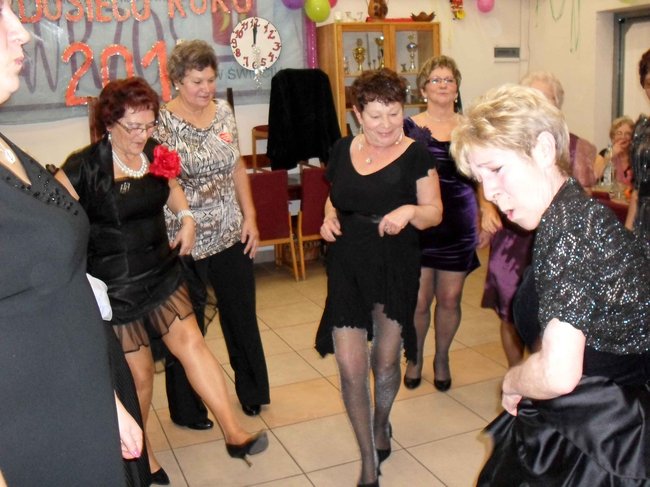 Seniorzy dwa dni witali Nowy Rok