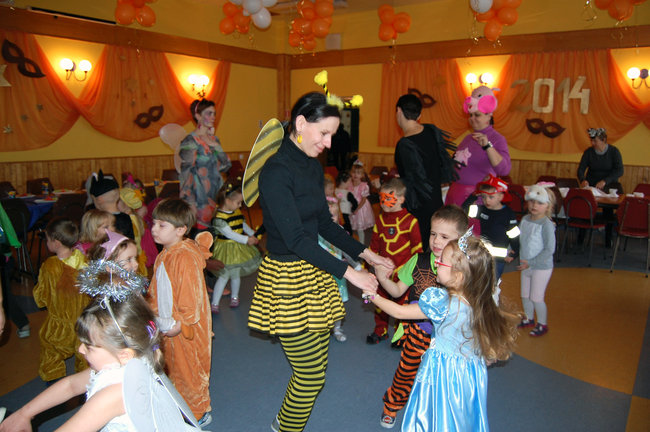 Wielki bal  przedszkolaków z Bajki