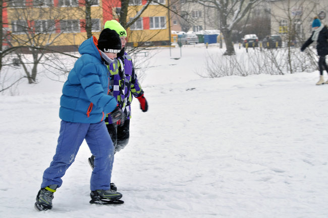 Na lodowisku jest bezpiecznie