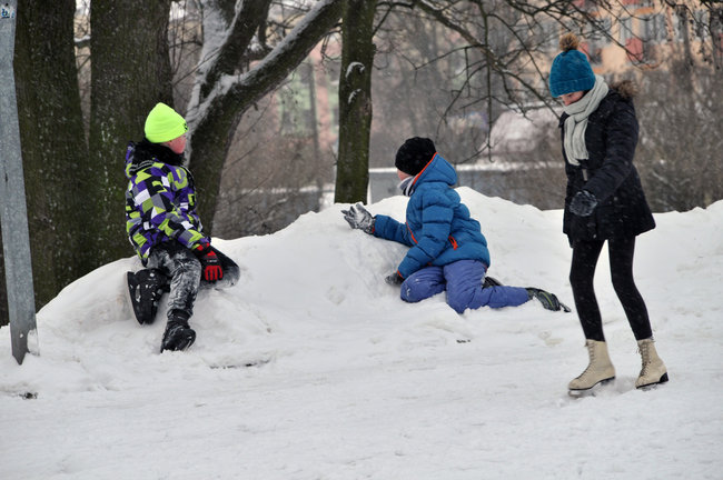 Na lodowisku jest bezpiecznie