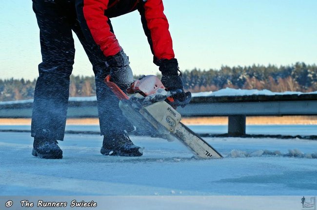 Kąpią się w przeręblu i nie chorują