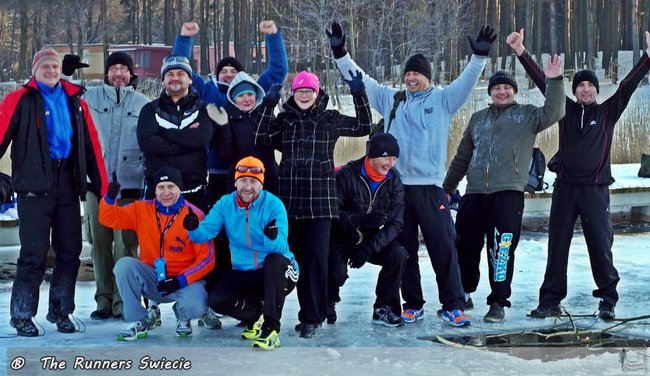 Kąpią się w przeręblu i nie chorują