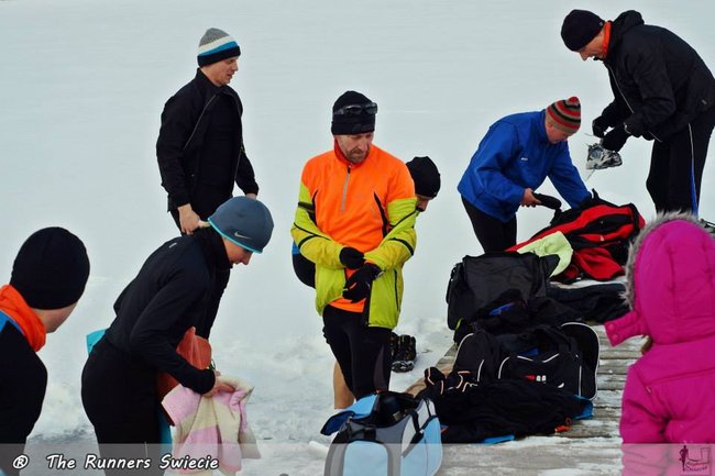 Kąpią się w przeręblu i nie chorują