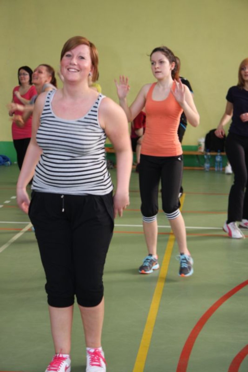 Dwieście osób tańczyło zumbę