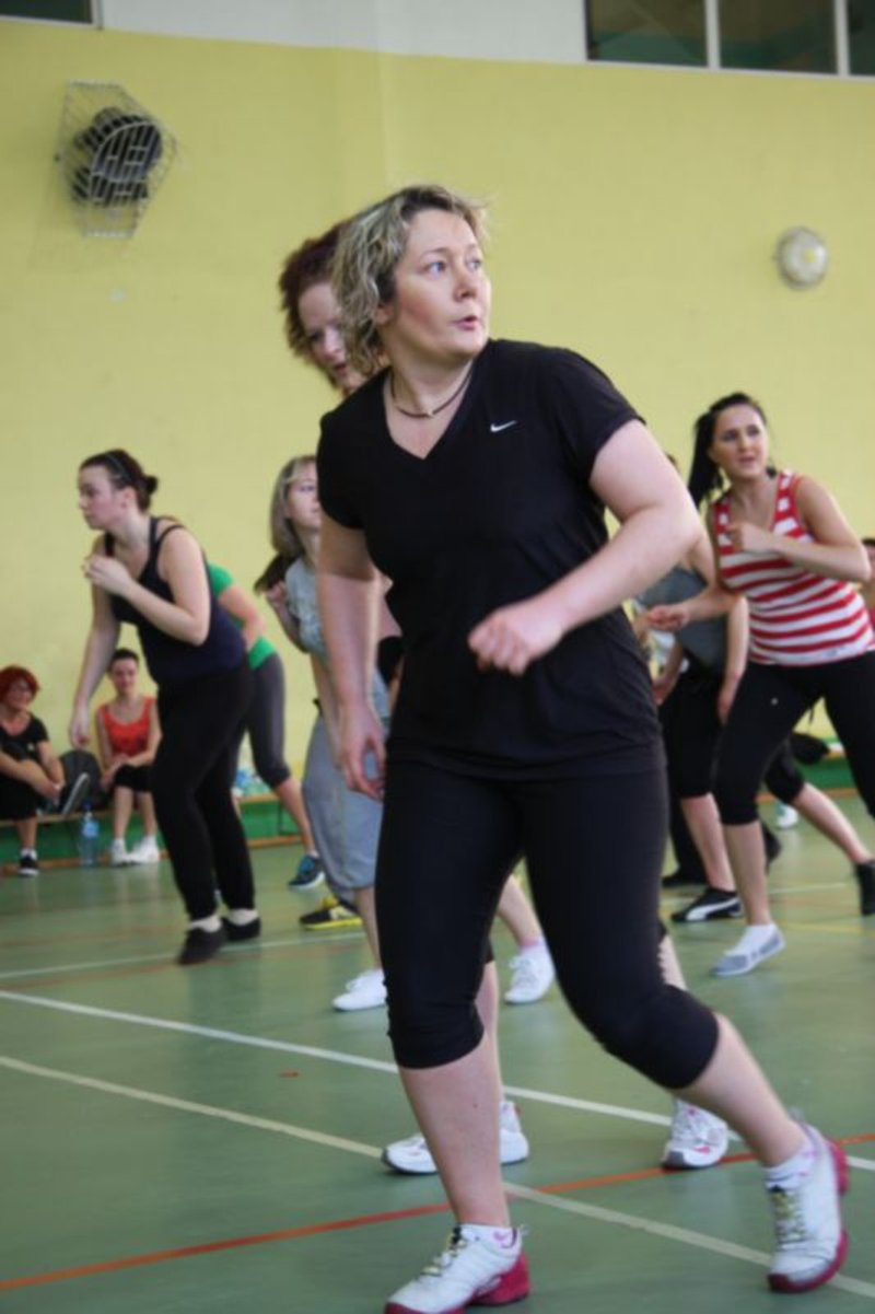 Dwieście osób tańczyło zumbę