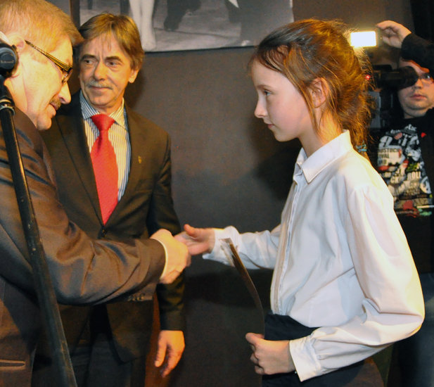 Burmistrz wręczył nagrody ludziom kultury