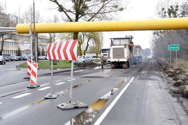 Remontują Bydgoską. Na razie objazd, później ruch wahadłowy