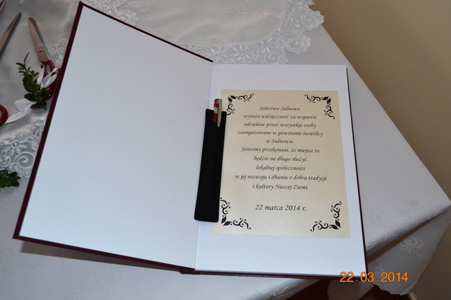 Świetlica uroczyście oddana