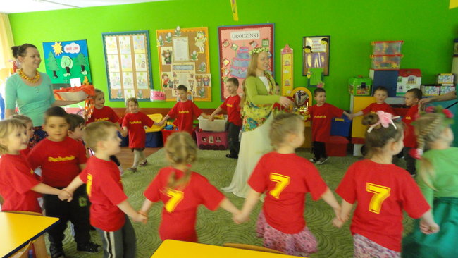 Przedszkolaki powitały wiosnę