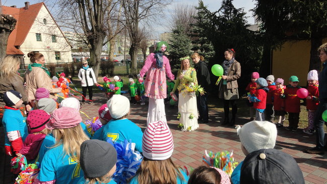 Przedszkolaki powitały wiosnę