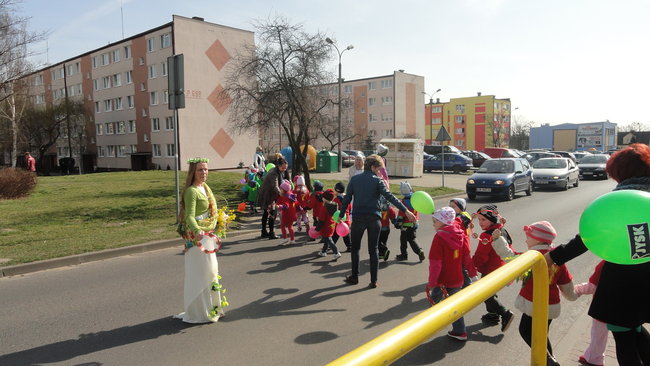 Przedszkolaki powitały wiosnę