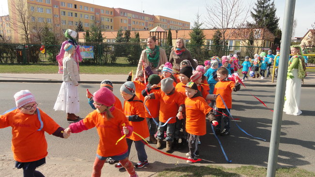 Przedszkolaki powitały wiosnę