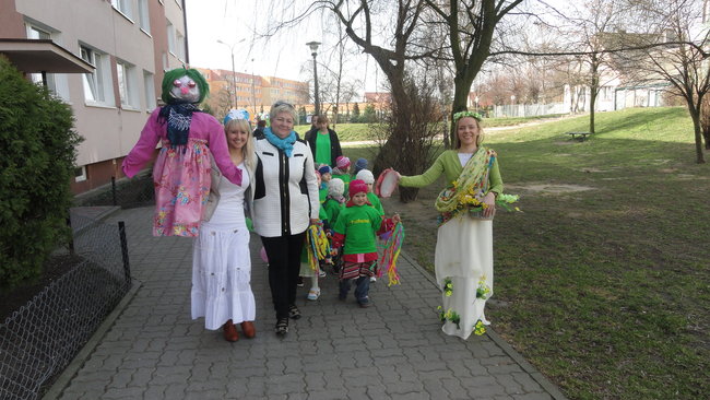 Przedszkolaki powitały wiosnę