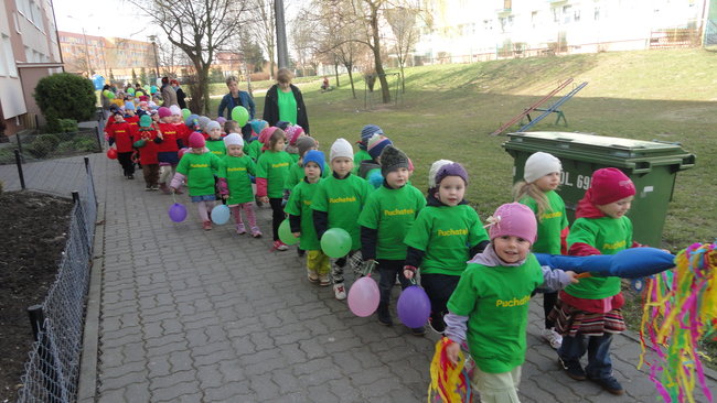Przedszkolaki powitały wiosnę