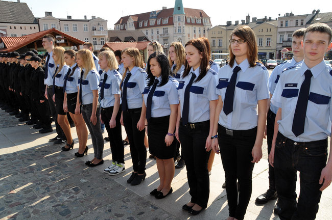 Ślubowanie klasy policyjnej