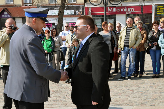 Ślubowanie klasy policyjnej