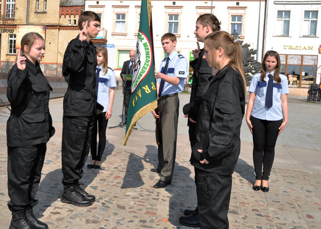 Ślubowanie klasy policyjnej