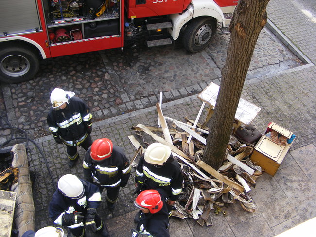 Tragiczna niedziela ? w pożarze zginął mężczyzna