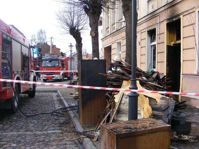 Tragiczna niedziela ? w pożarze zginął mężczyzna