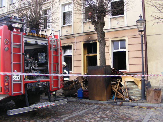Tragiczna niedziela ? w pożarze zginął mężczyzna