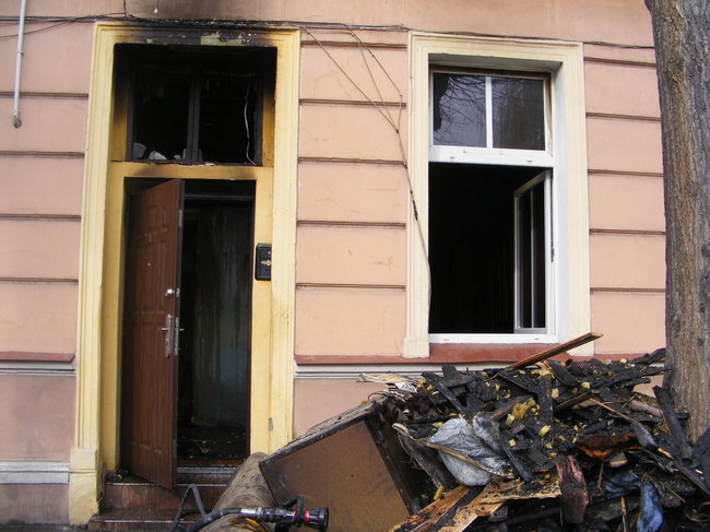 Tragiczna niedziela ? w pożarze zginął mężczyzna