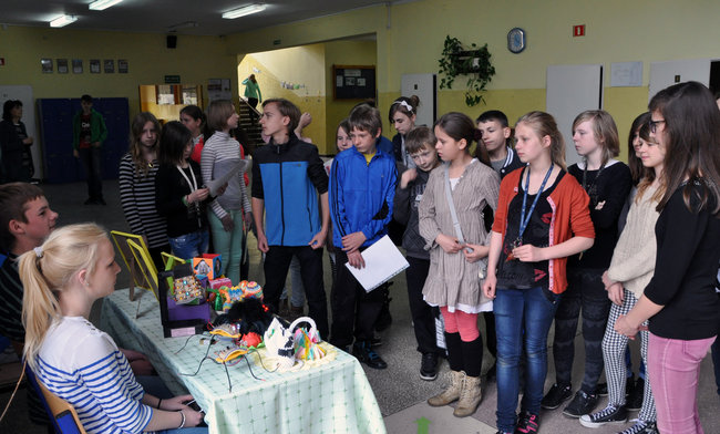 Szóstoklasiści zwiedzali Gimnazjum nr 3