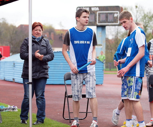 Sztafetowe zmagania dzieci i młodzieży