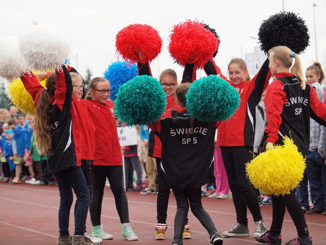 Sztafetowe zmagania dzieci i młodzieży