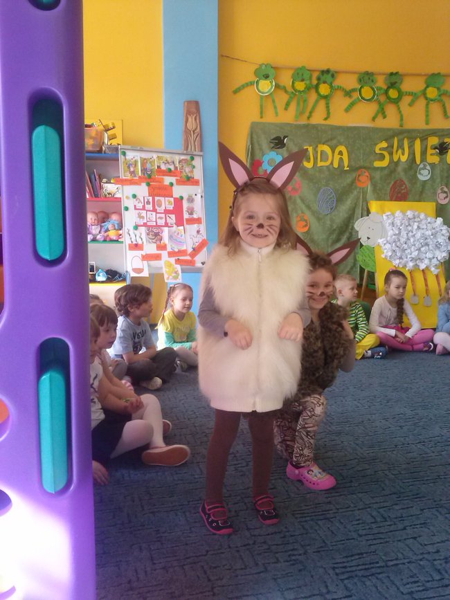 Lwiątko szykuje się do Wielkanocy