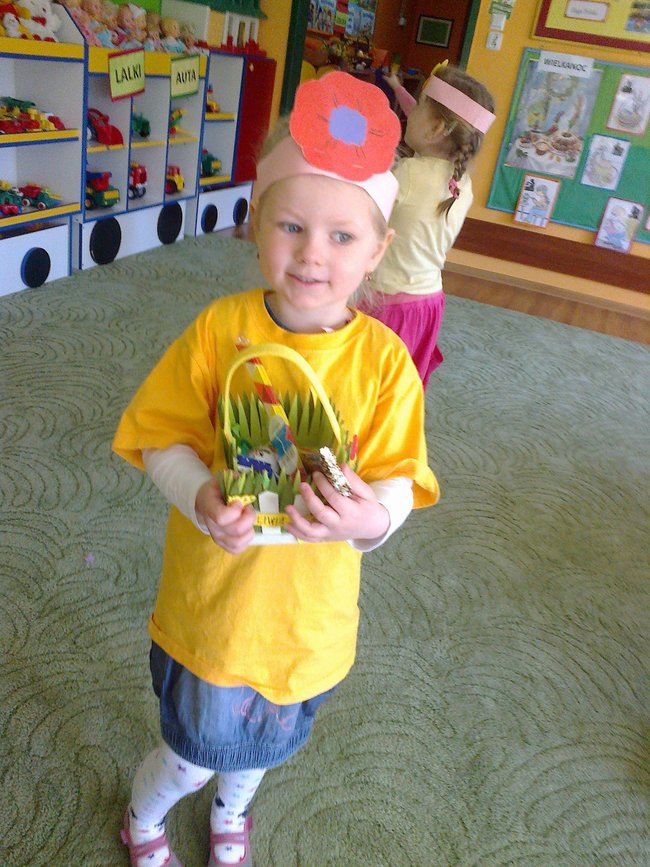 Zajączek wielkanocny w Puchatku