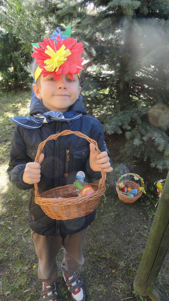 Zajączek wielkanocny w Puchatku