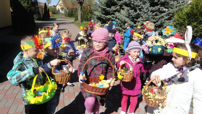 Zajączek wielkanocny w Puchatku