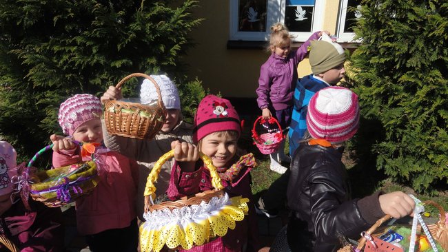 Zajączek wielkanocny w Puchatku