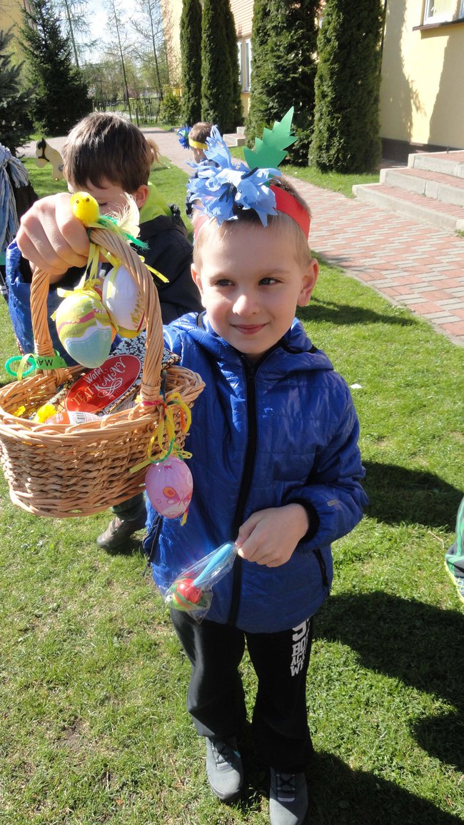 Zajączek wielkanocny w Puchatku