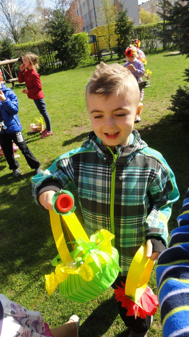 Zajączek wielkanocny w Puchatku