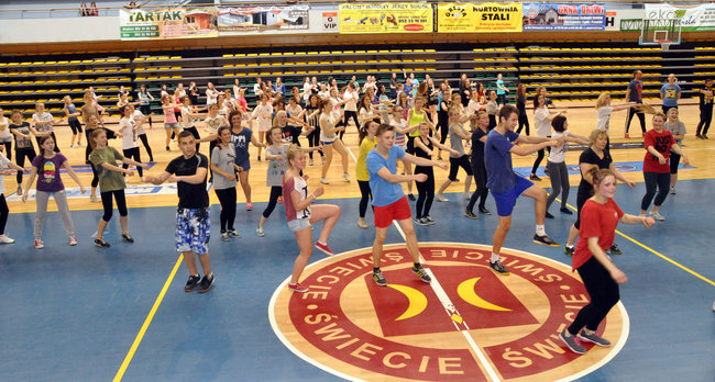 ZSP zachęcała zumbą