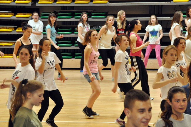 ZSP zachęcała zumbą