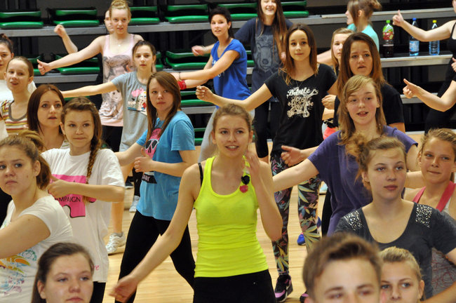 ZSP zachęcała zumbą