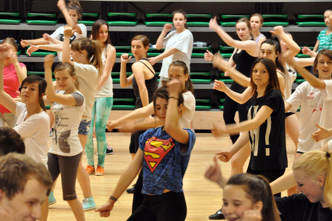 ZSP zachęcała zumbą