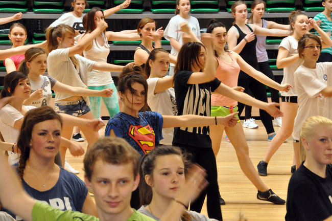 ZSP zachęcała zumbą