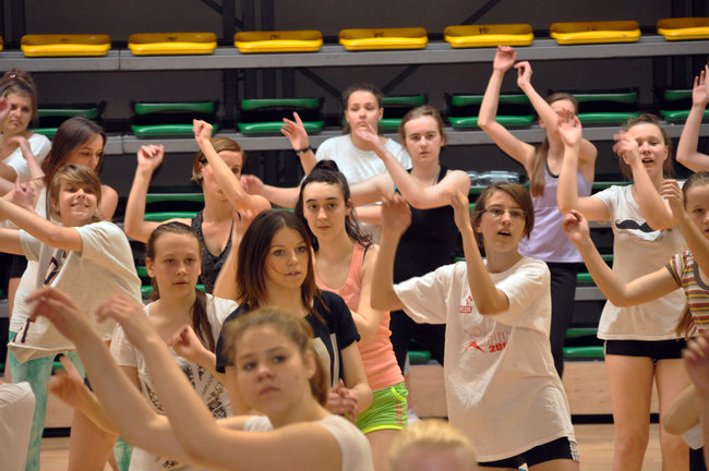 ZSP zachęcała zumbą