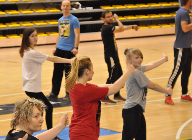 ZSP zachęcała zumbą