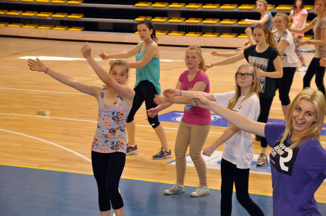 ZSP zachęcała zumbą