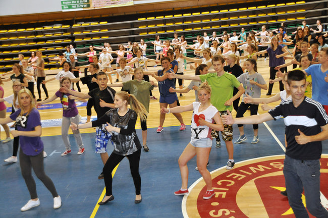 ZSP zachęcała zumbą