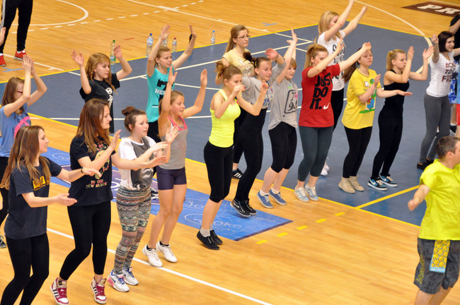 ZSP zachęcała zumbą